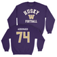 Football Purple Classic Crew   - Drew Azzopardi