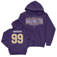 Baseball Staple Purple Hoodie - Logan Anderson