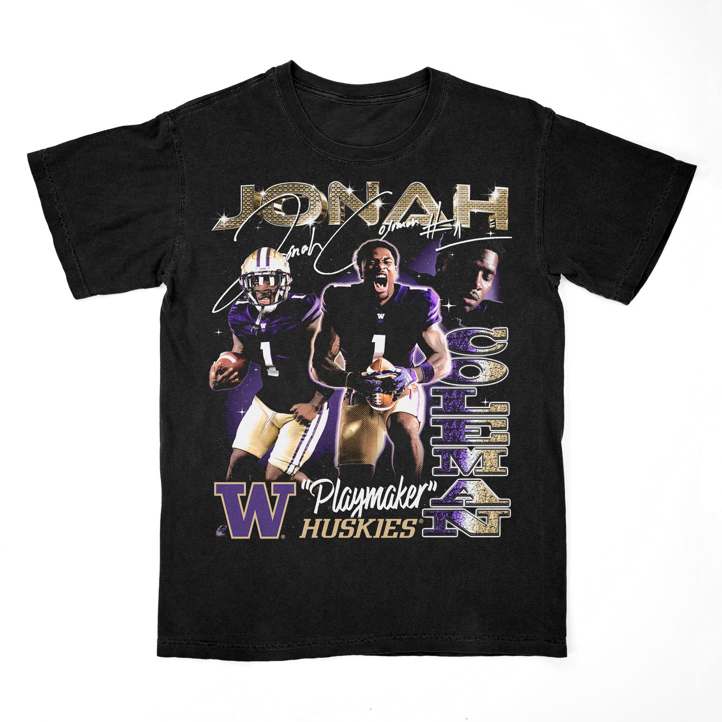 EXCLUSIVE RELEASE - Jonah Coleman 90s Retro Tee - Black