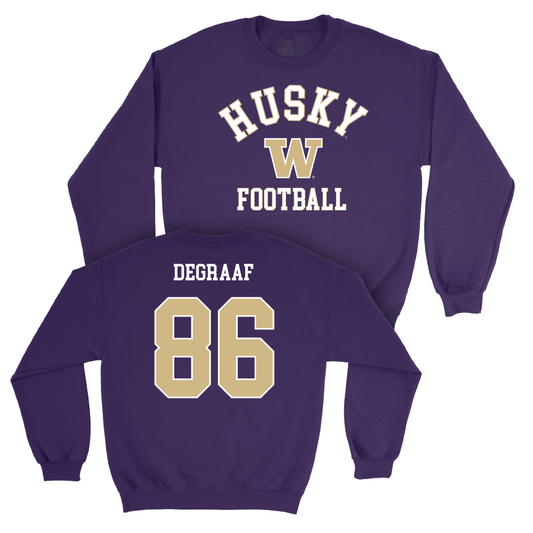 Football Purple Classic Crew   - Decker DeGraaf