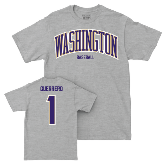 Baseball Sport Grey Arch Tee   - Aj Guerrero