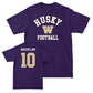 Football Purple Classic Tee - Lance Holtzclaw