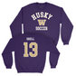 Women's Soccer Purple Classic Crew  - Samiah Shell