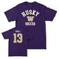 Women's Soccer Purple Classic Tee  - Samiah Shell