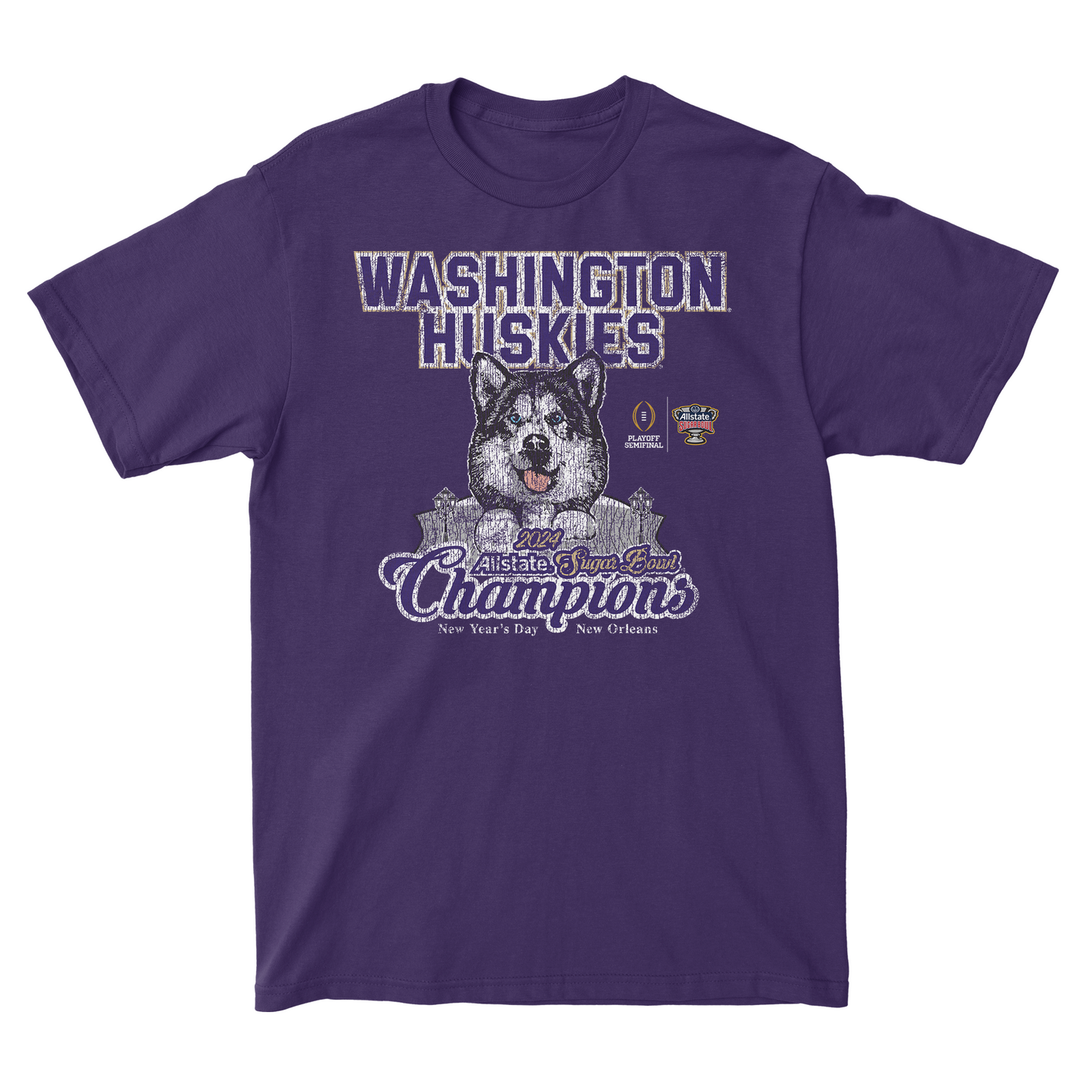 Washington Sugar Bowl Champions T-Shirt by Retro Brand