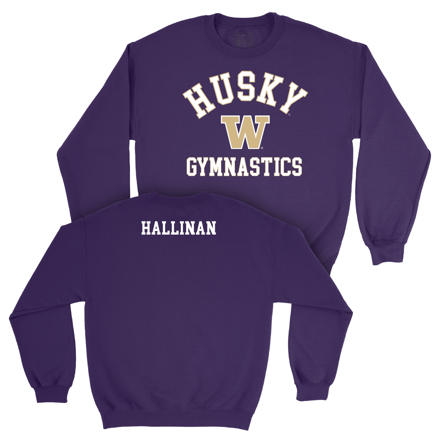 Women's Gymnastics Purple Classic Crew - Chelsea Hallinan Youth Small