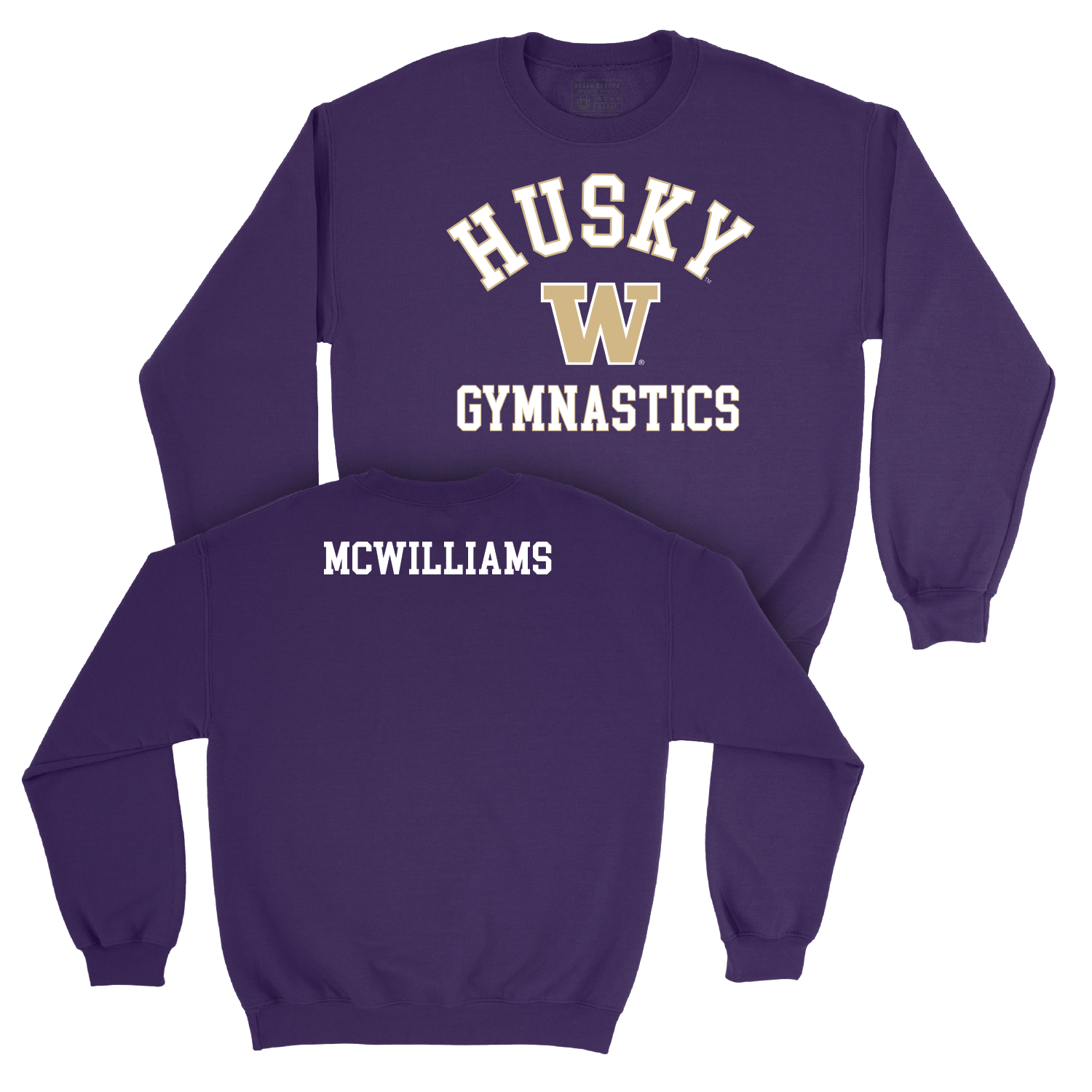 Women's Gymnastics Purple Classic Crew - Caitlin McWilliams Youth Small