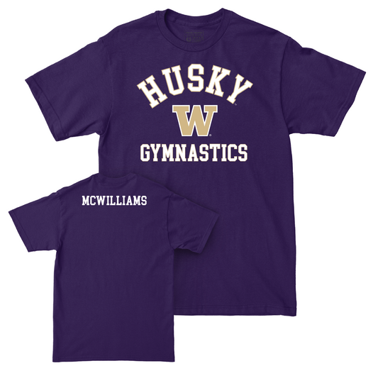 Women's Gymnastics Purple Classic Tee - Caitlin McWilliams Youth Small