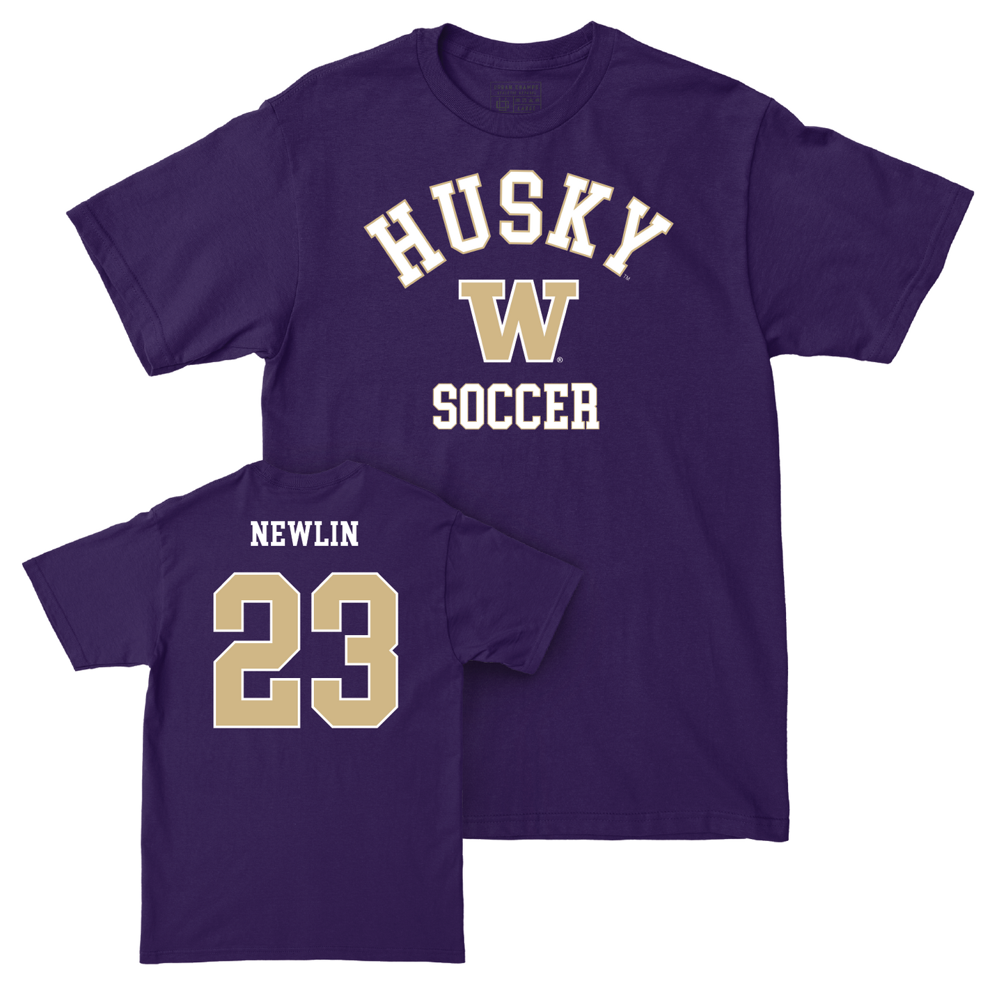 Women's Soccer Purple Classic Tee - Lucy Newlin Youth Small