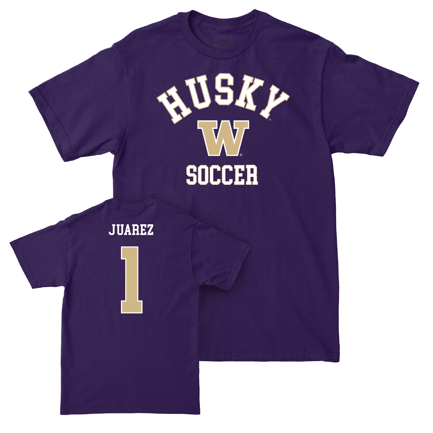 Women's Soccer Purple Classic Tee - Olivia Juarez Youth Small